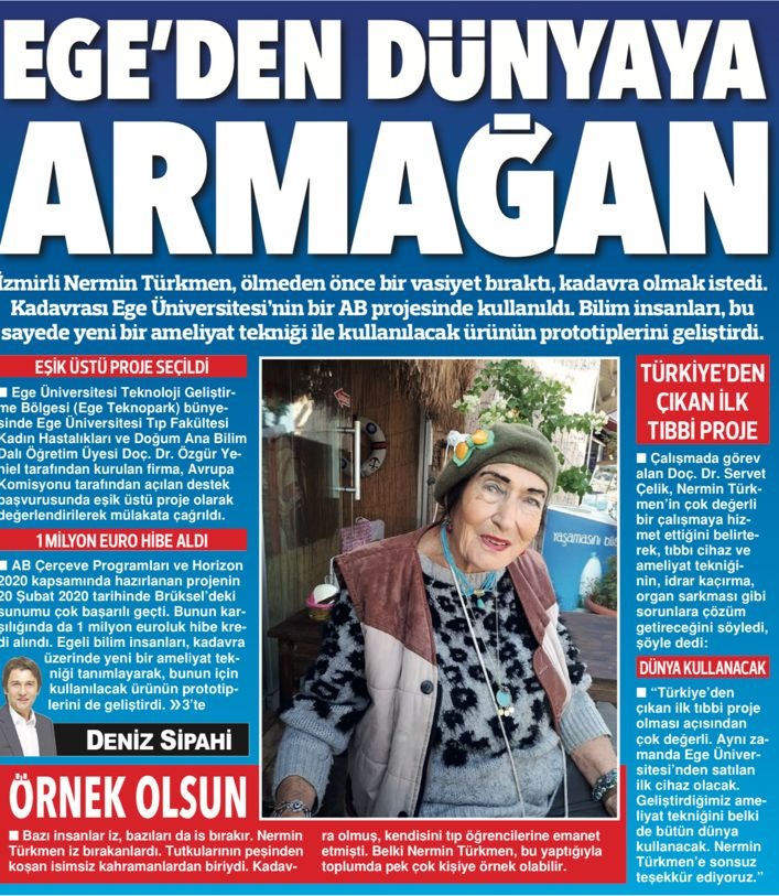 Ege’den dünyaya armağan